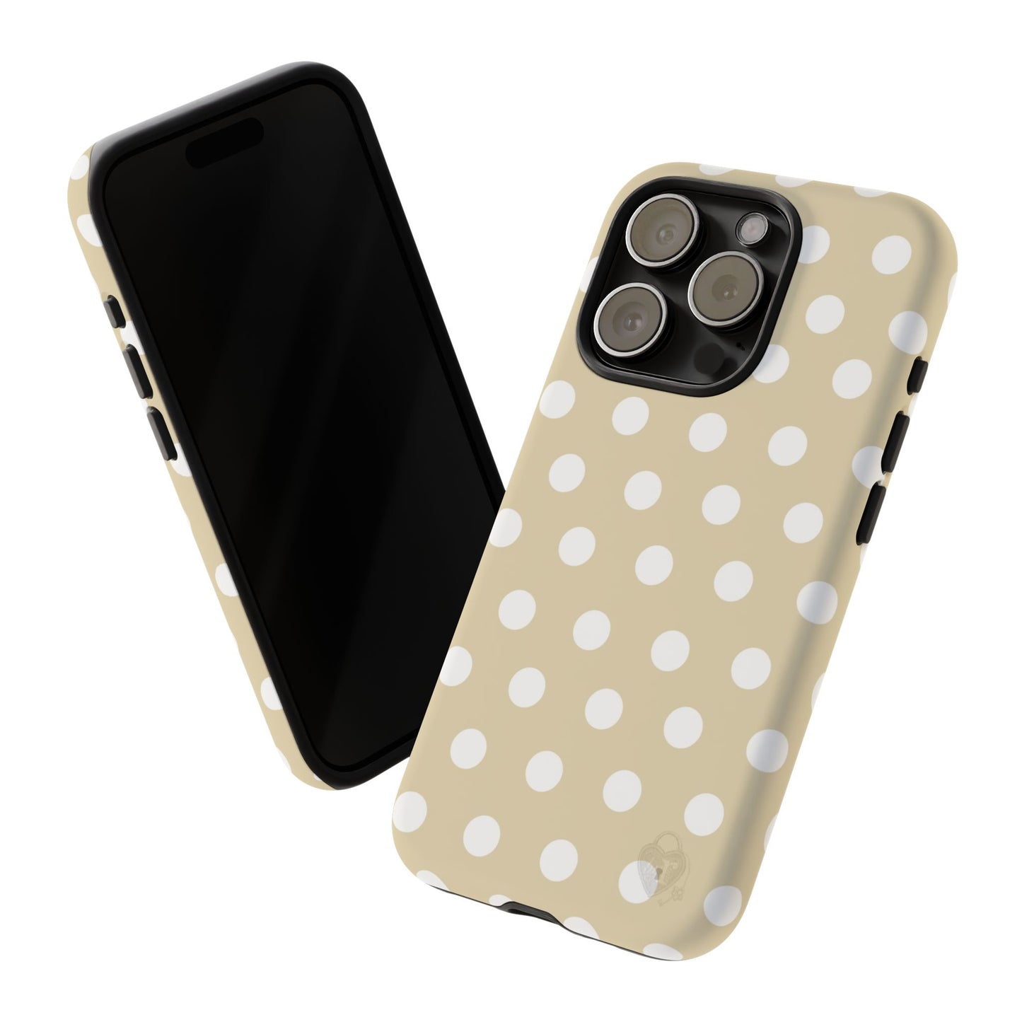 The Polka Dot Case (Beige)