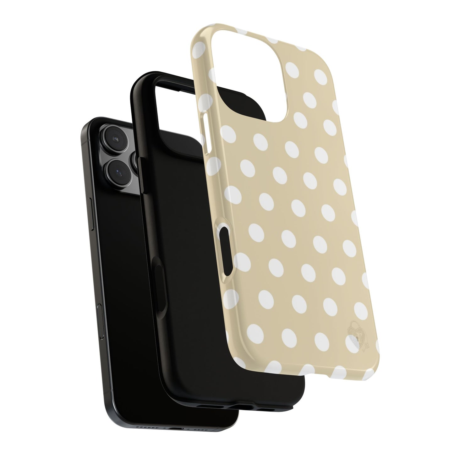 The Polka Dot Case (Beige)