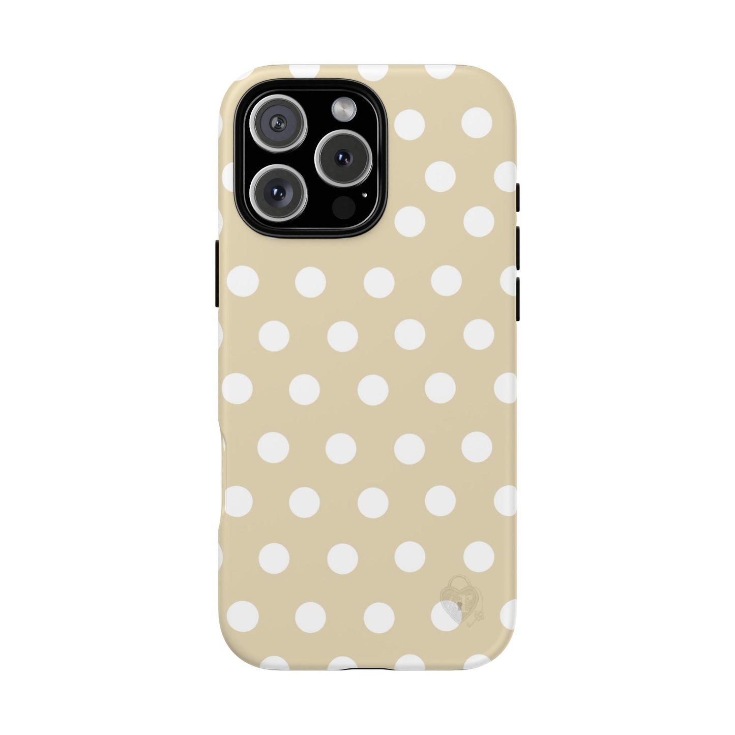 The Polka Dot Case (Beige)