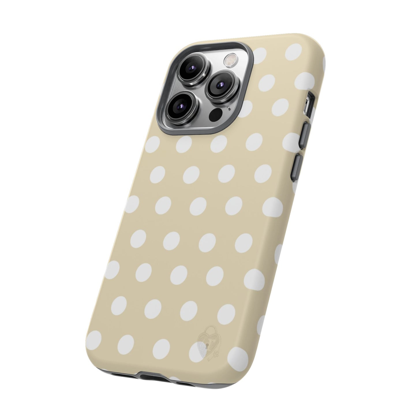 The Polka Dot Case (Beige)