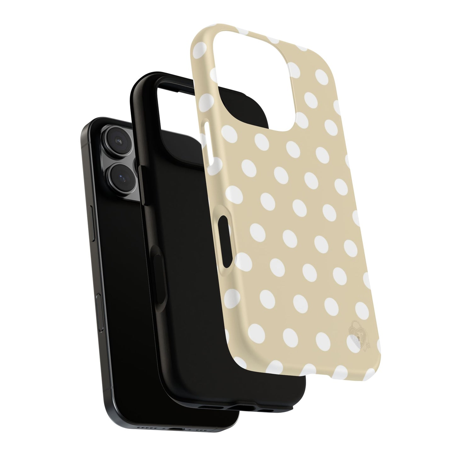 The Polka Dot Case (Beige)