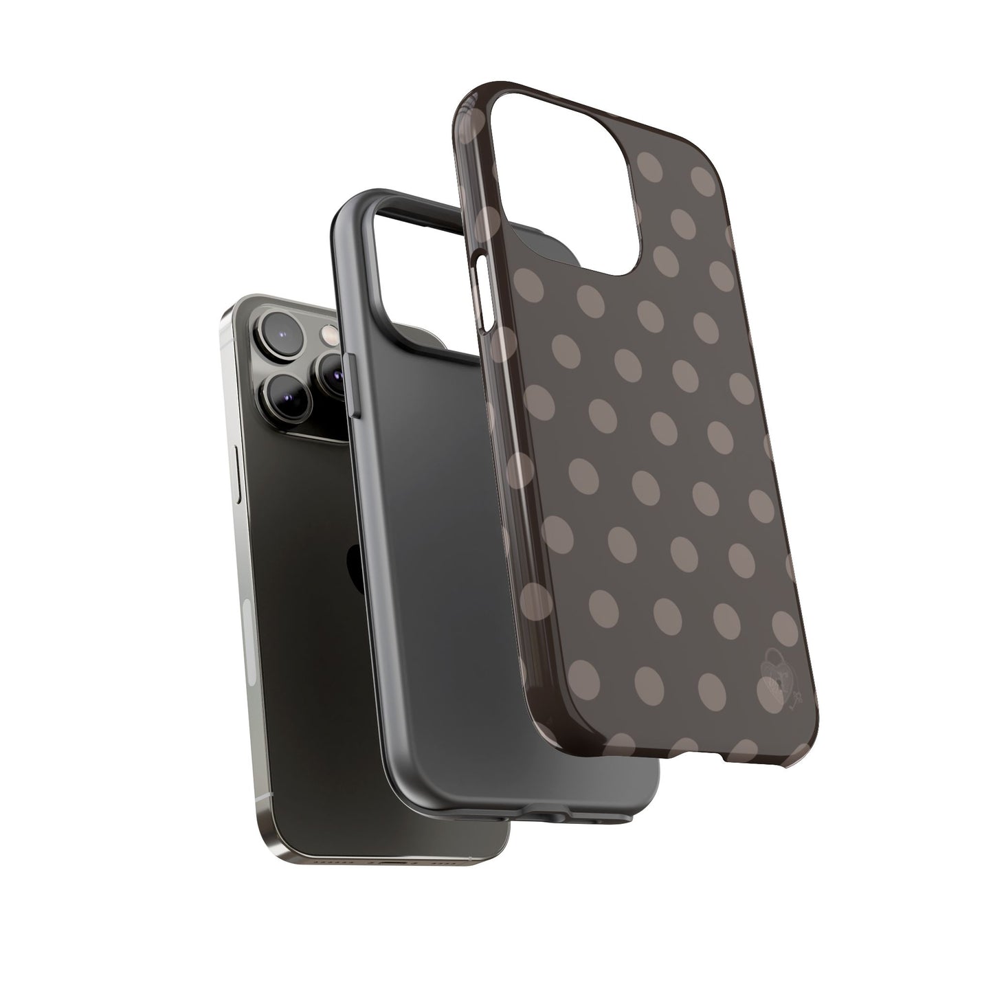 The Polka Dot Case (Brown)