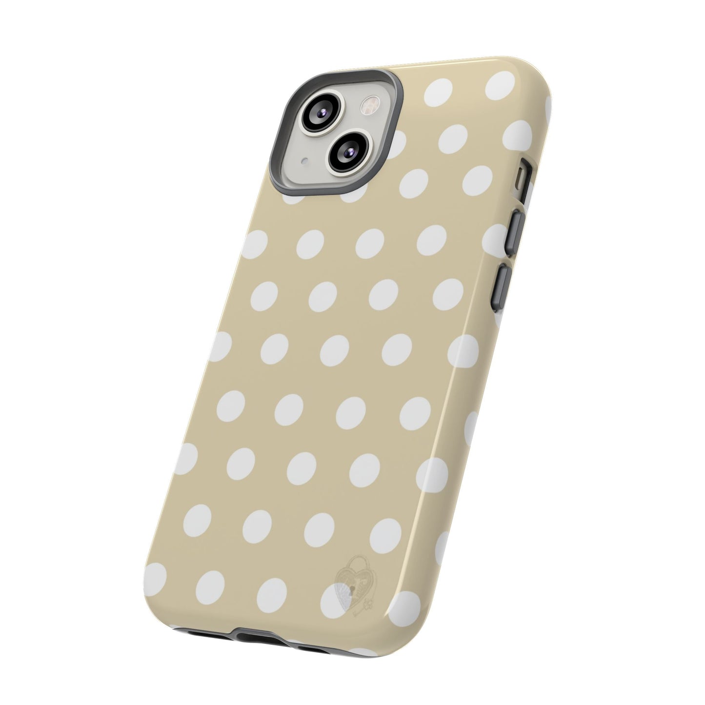 The Polka Dot Case (Beige)