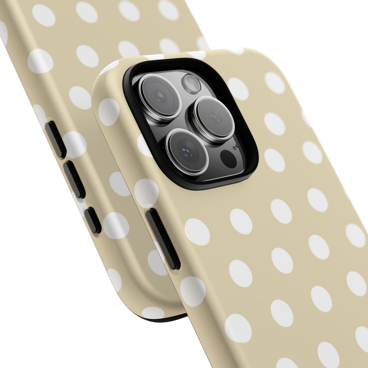 The Polka Dot Case (Beige)