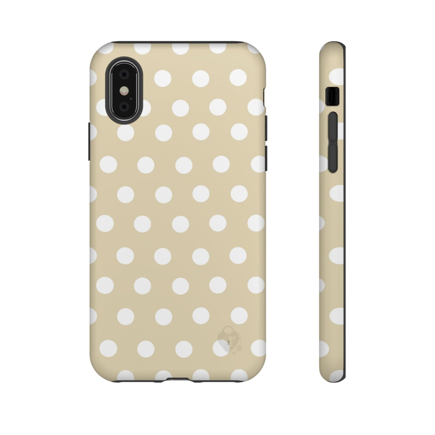 The Polka Dot Case (Beige)