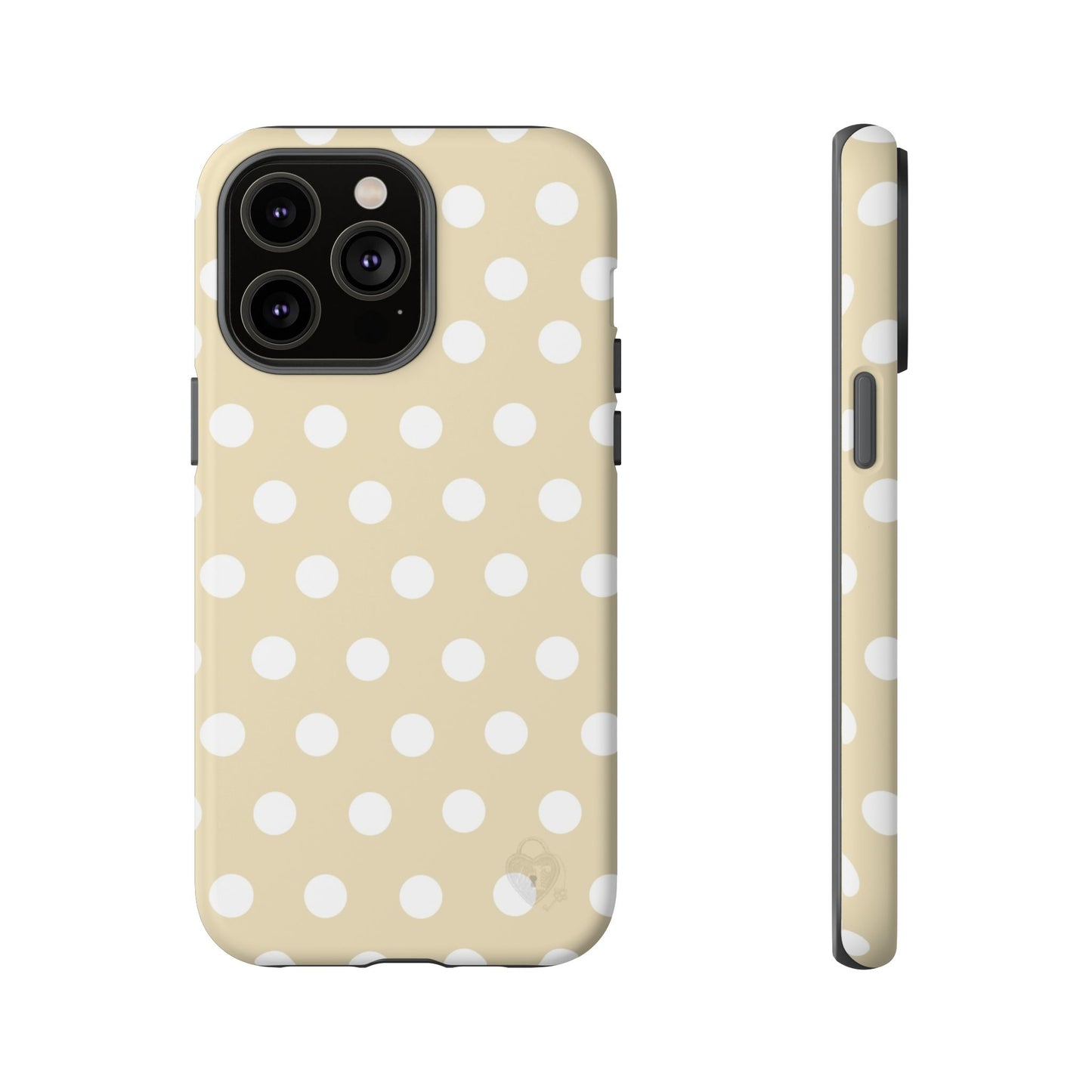 The Polka Dot Case (Beige)