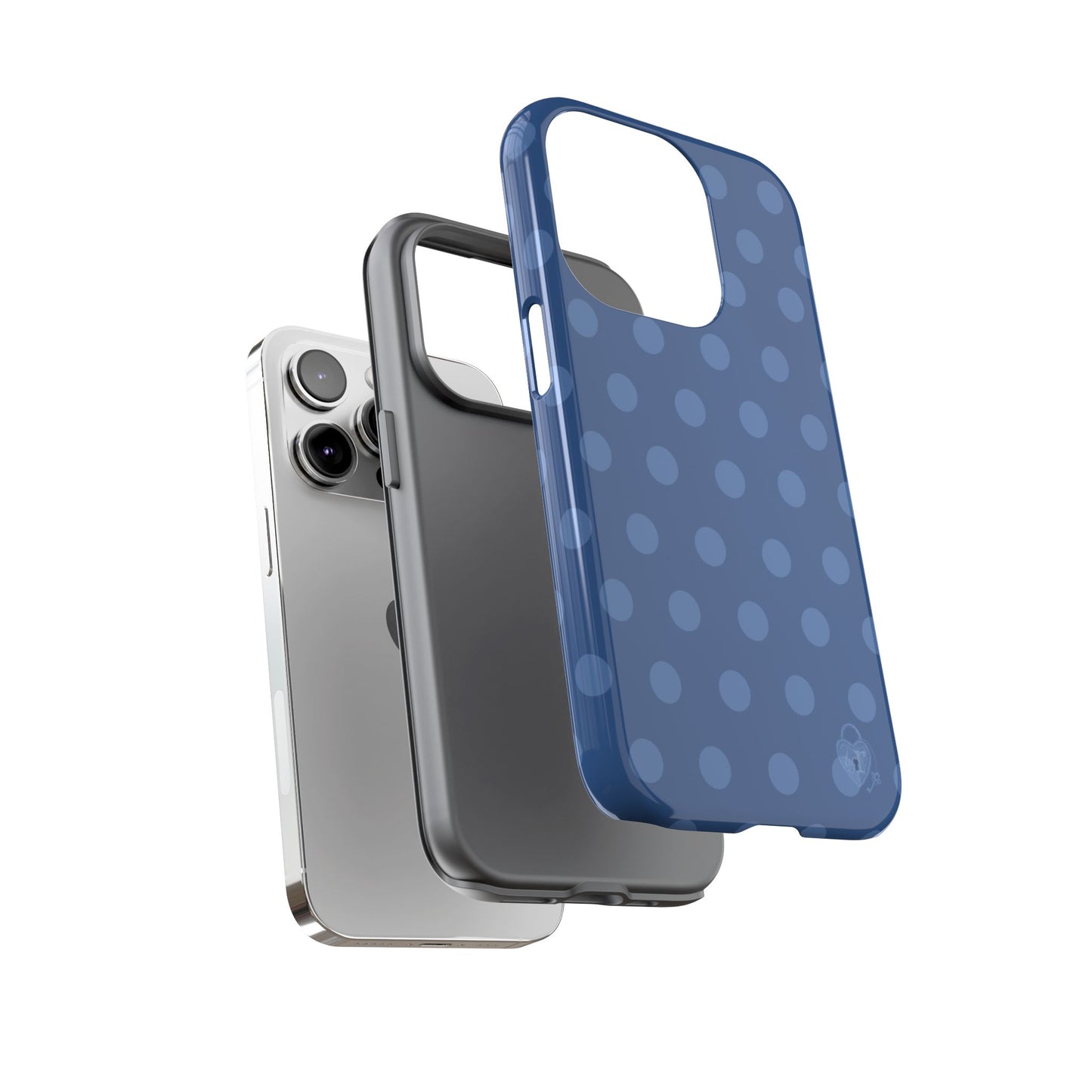 The Polka Dot Case (Blue)