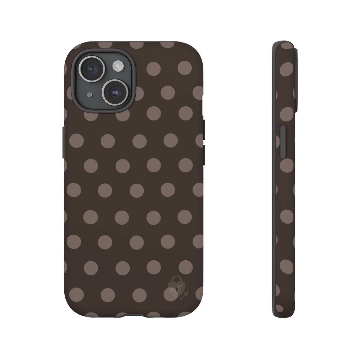 The Polka Dot Case (Brown)