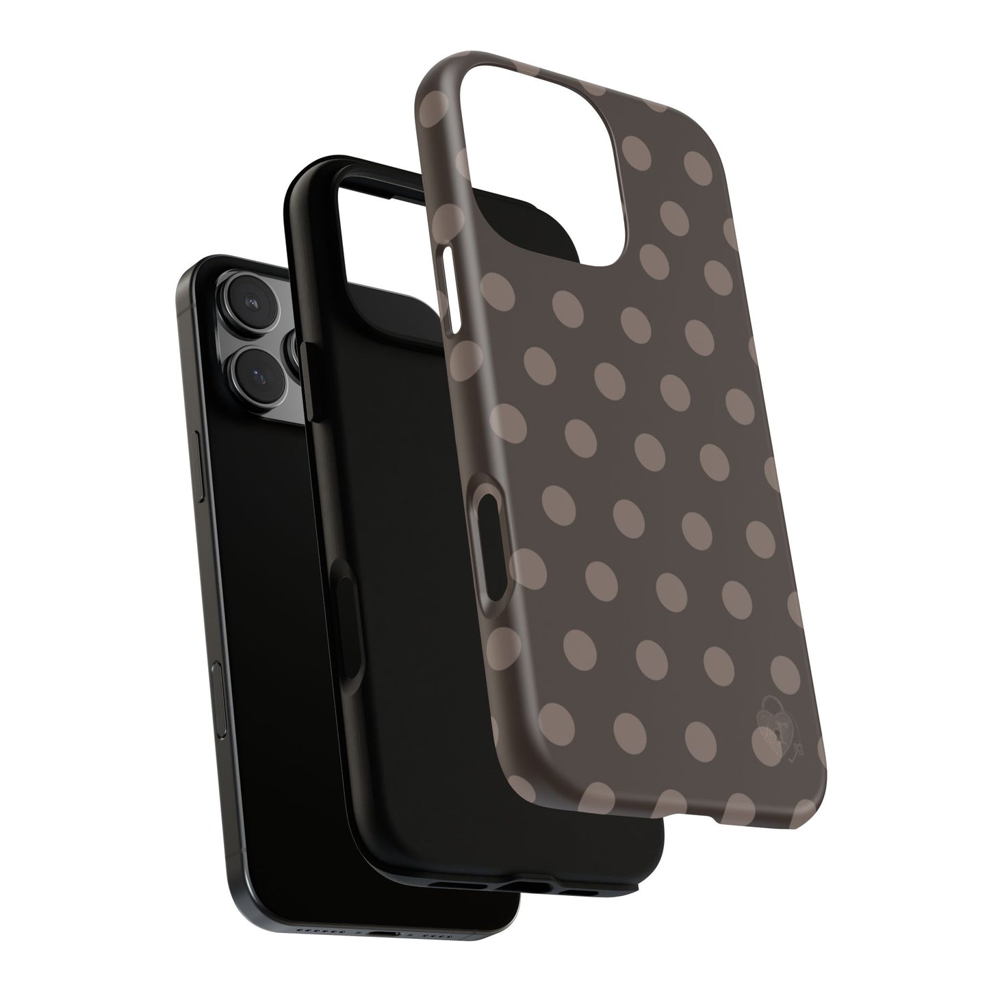 The Polka Dot Case (Brown)