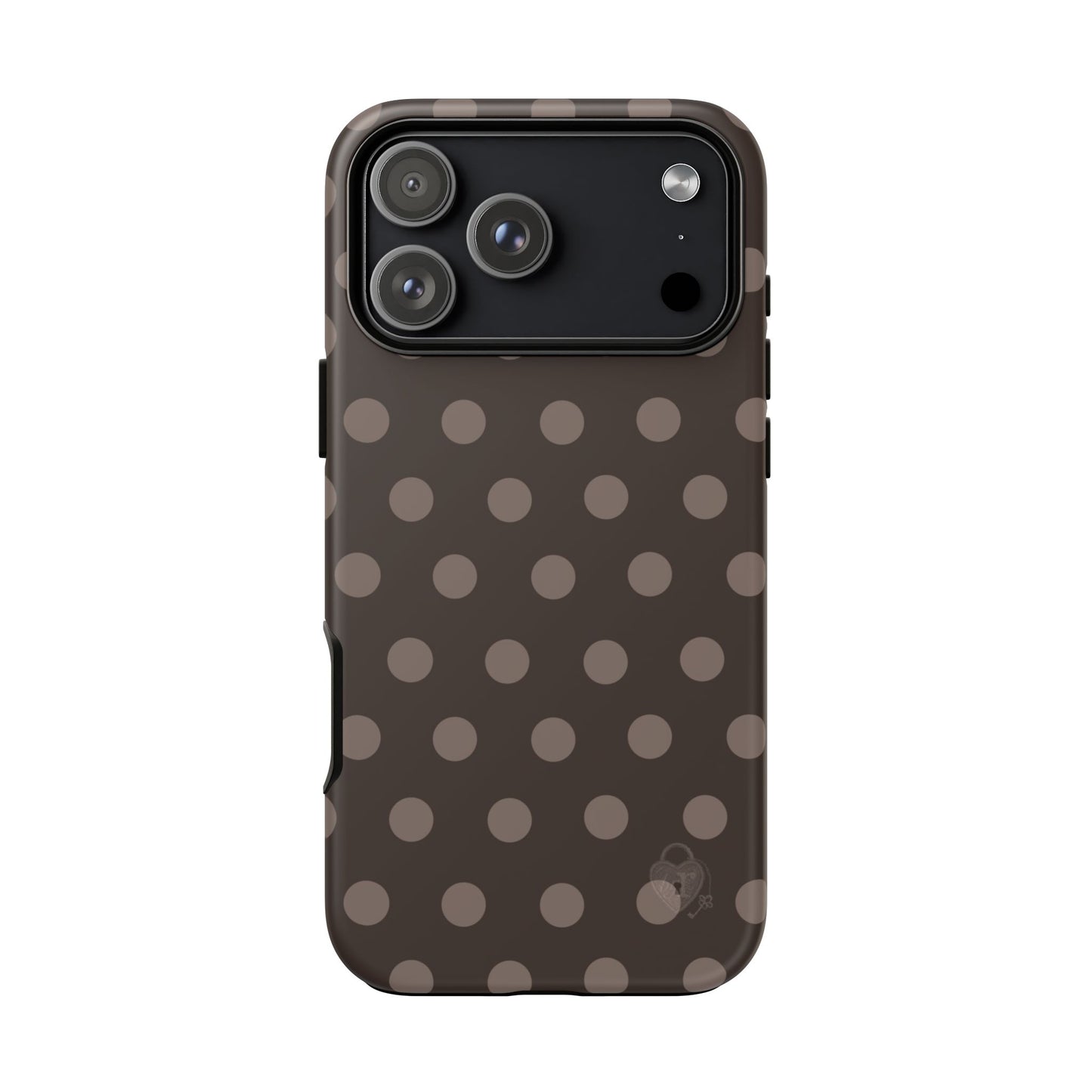 The Polka Dot Case (Brown)