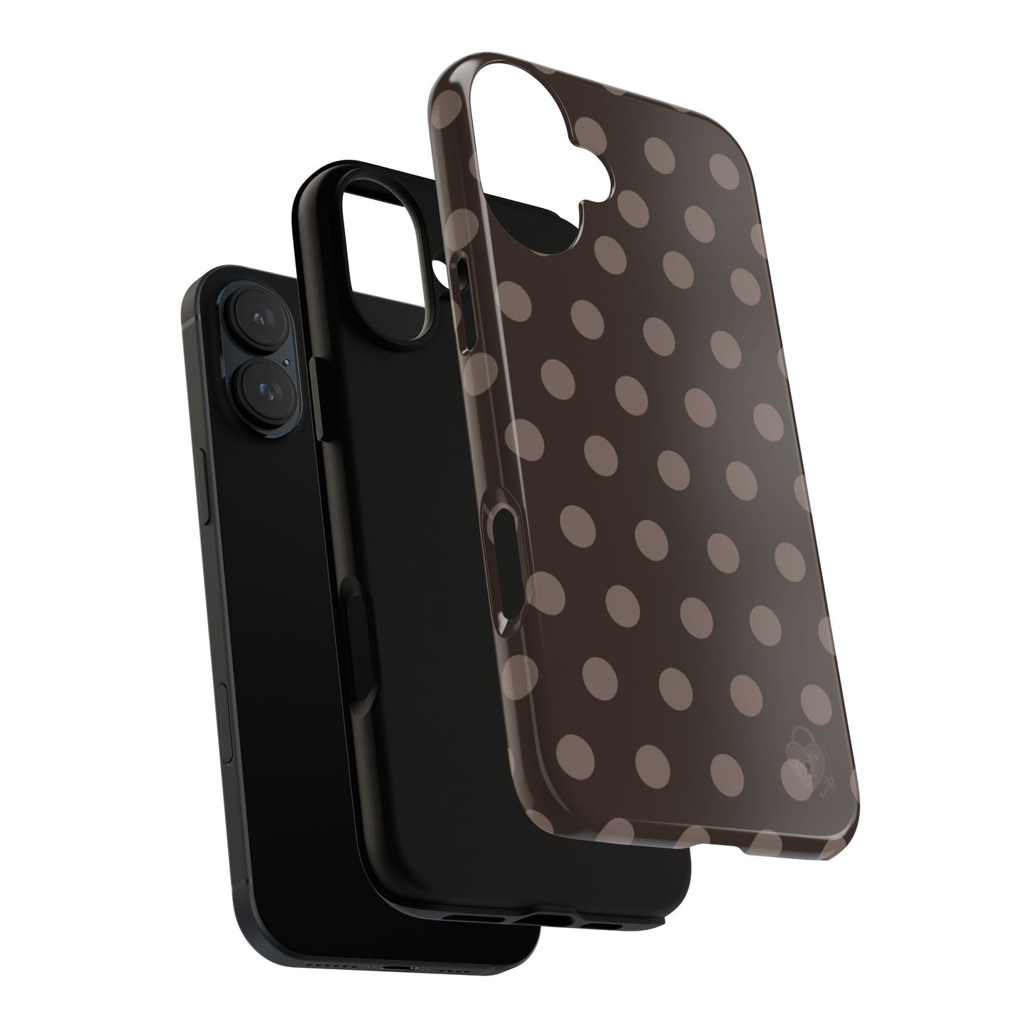 The Polka Dot Case (Brown)