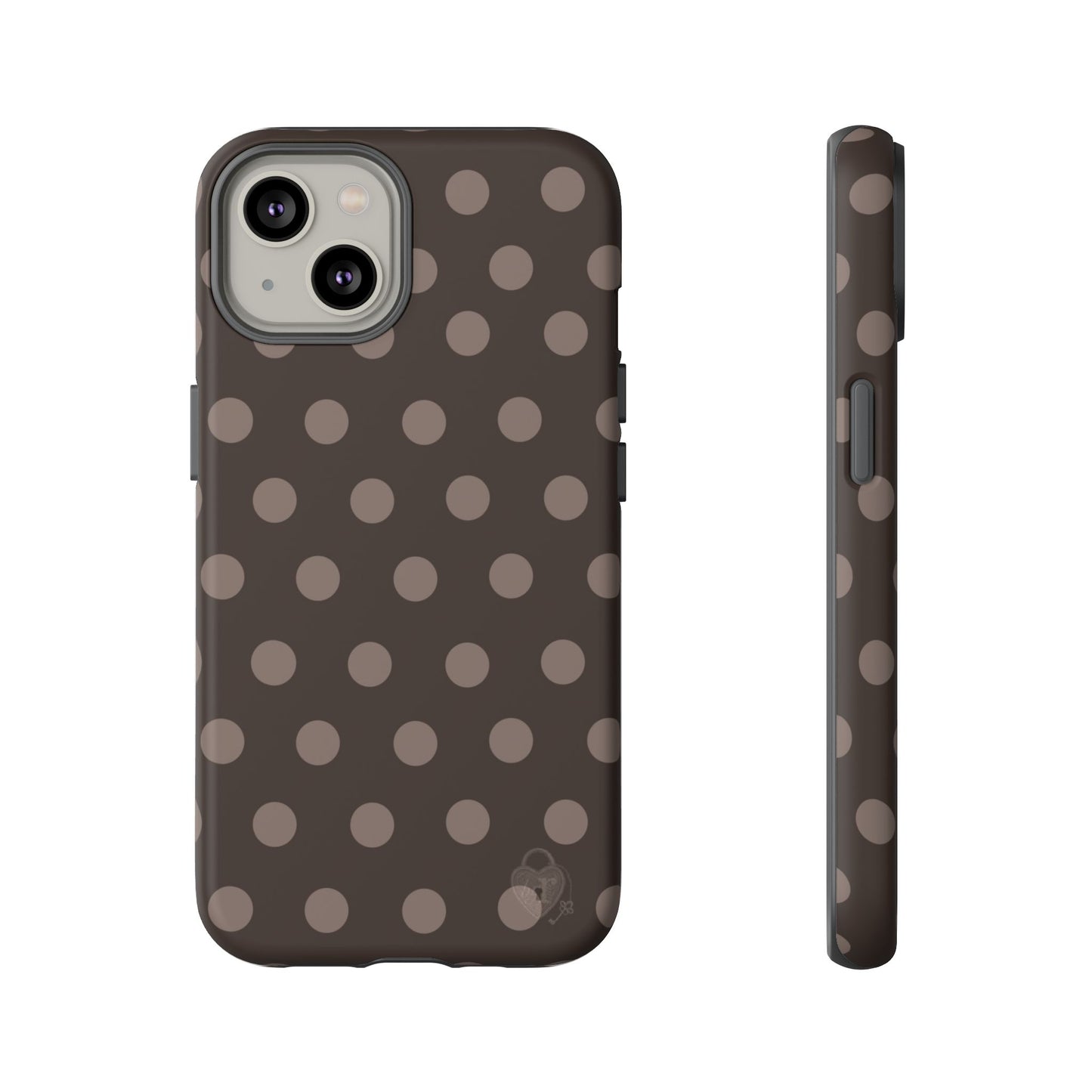 The Polka Dot Case (Brown)