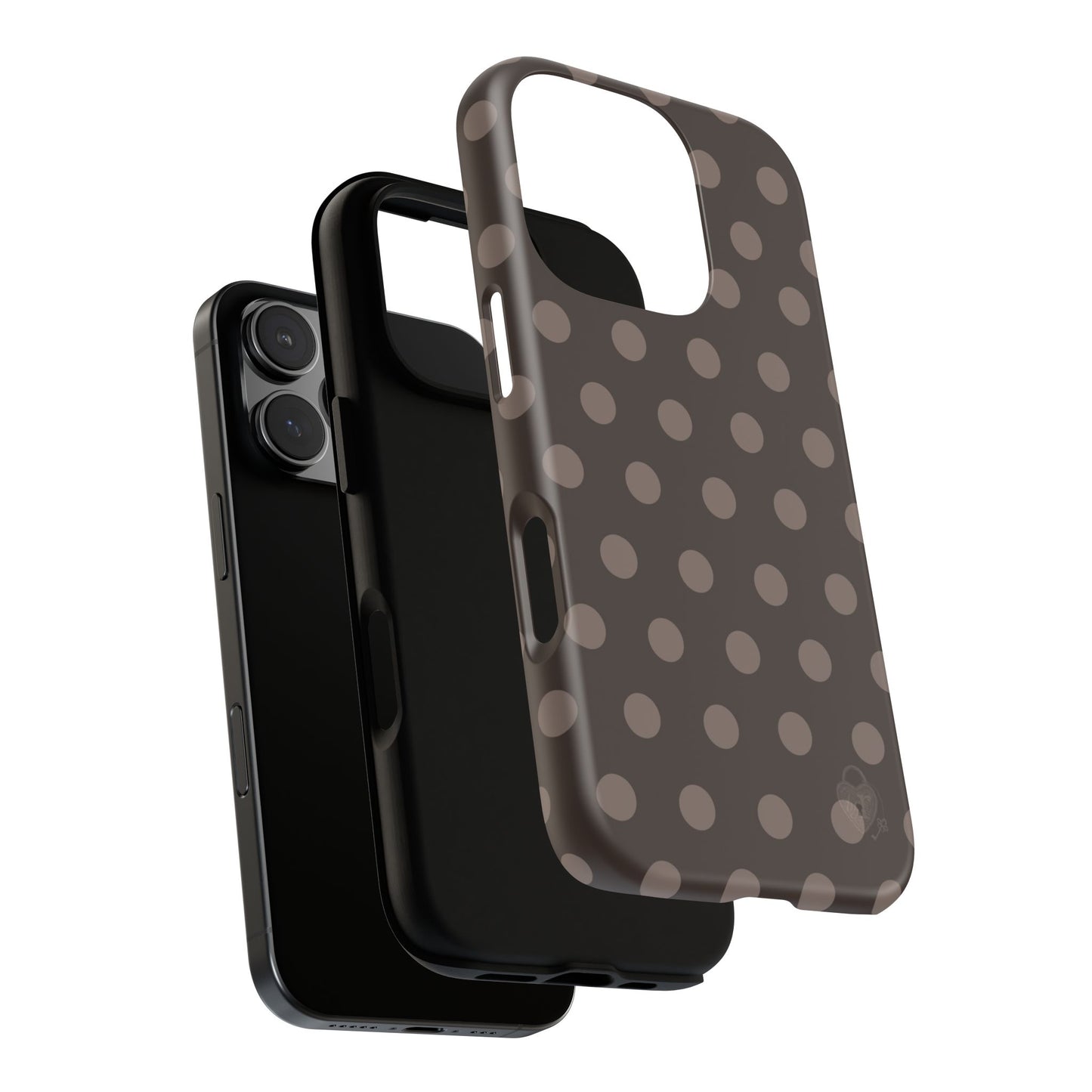 The Polka Dot Case (Brown)