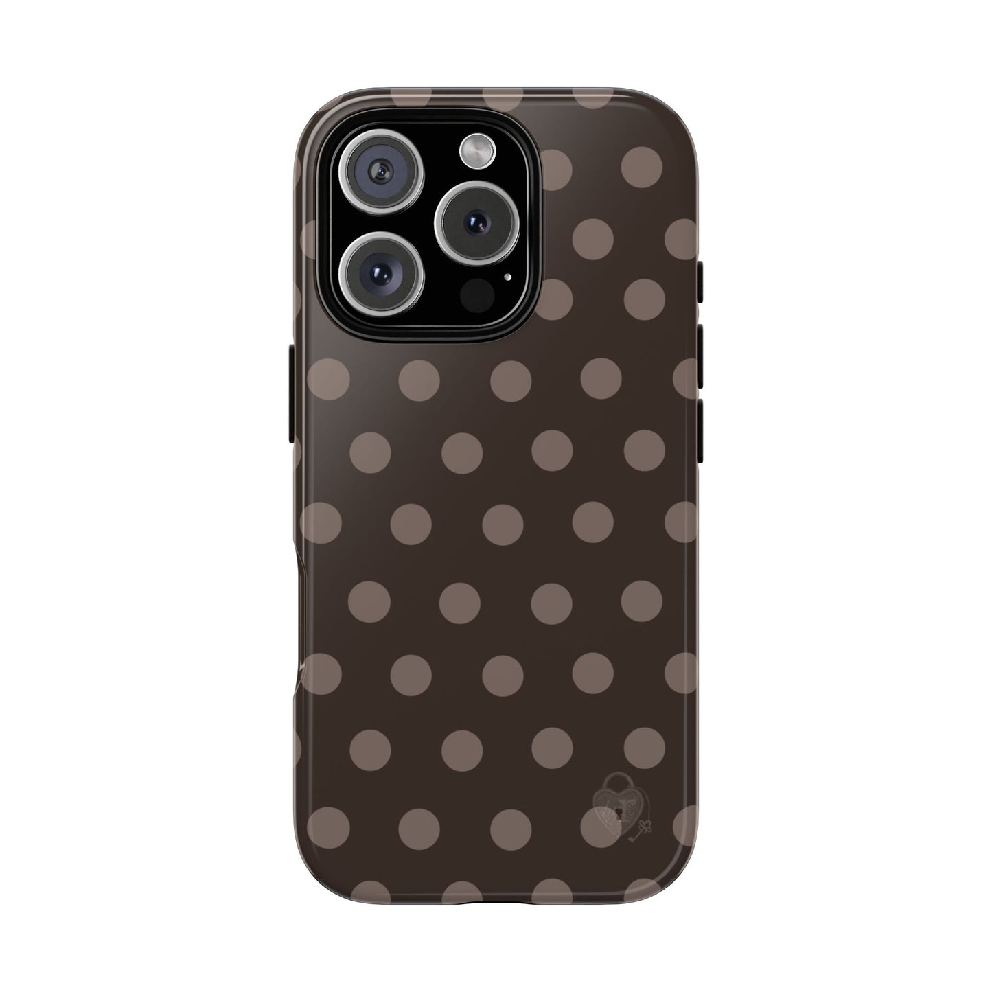 The Polka Dot Case (Brown)