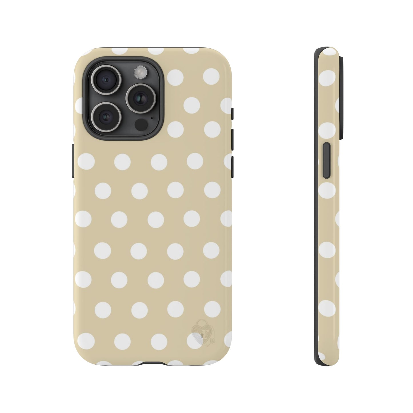 The Polka Dot Case (Beige)