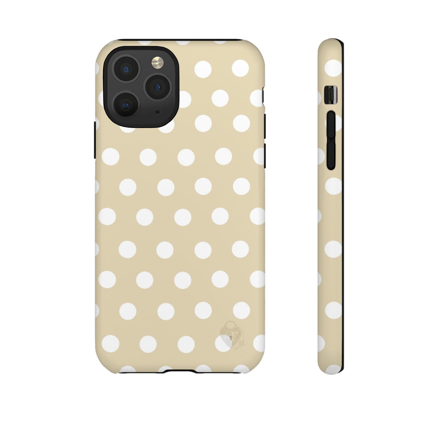 The Polka Dot Case (Beige)