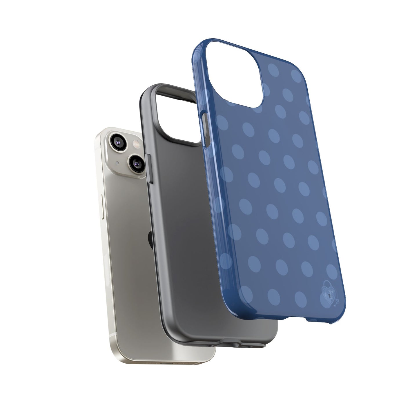 The Polka Dot Case (Blue)