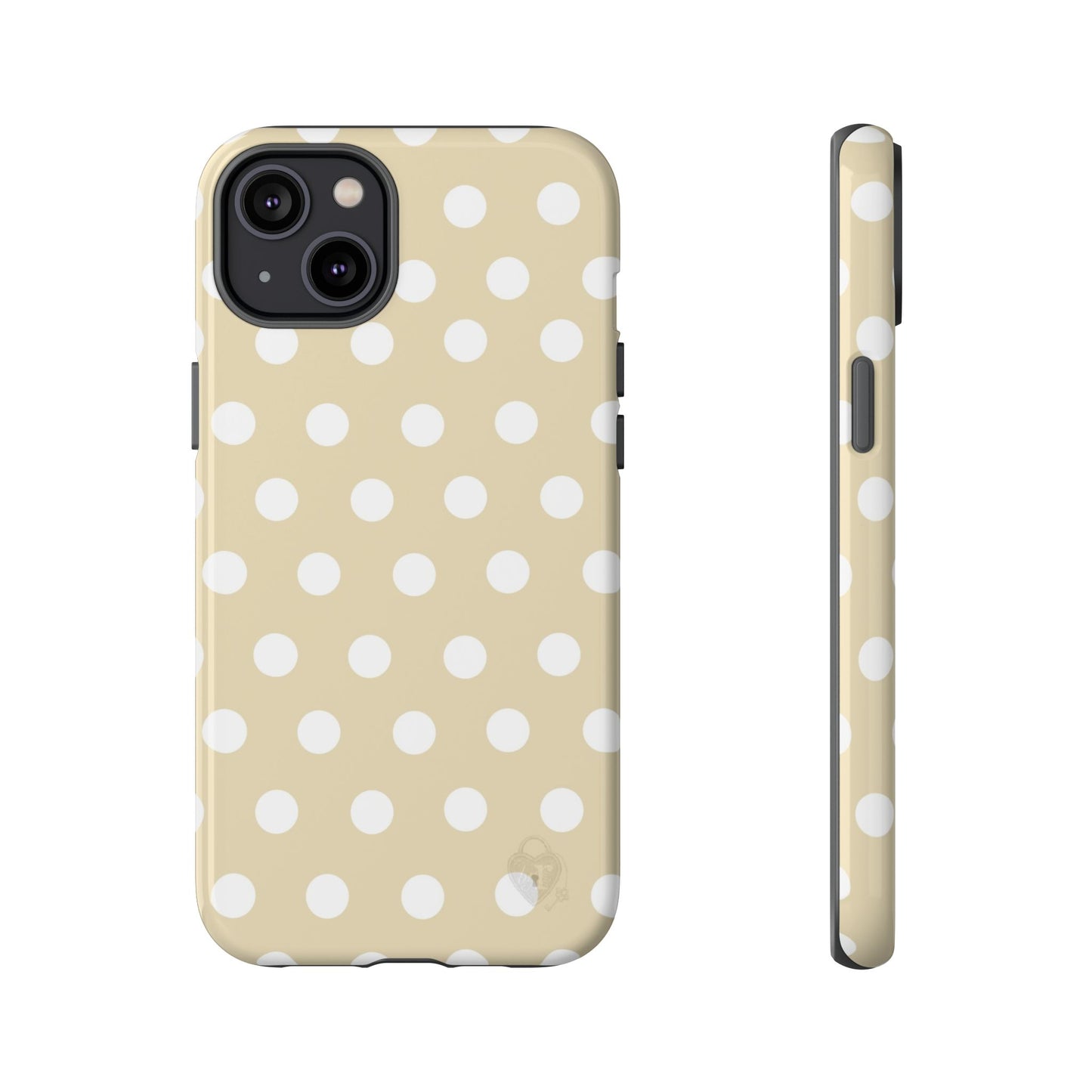 The Polka Dot Case (Beige)