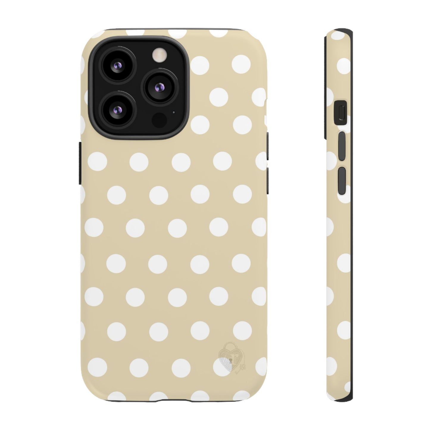 The Polka Dot Case (Beige)