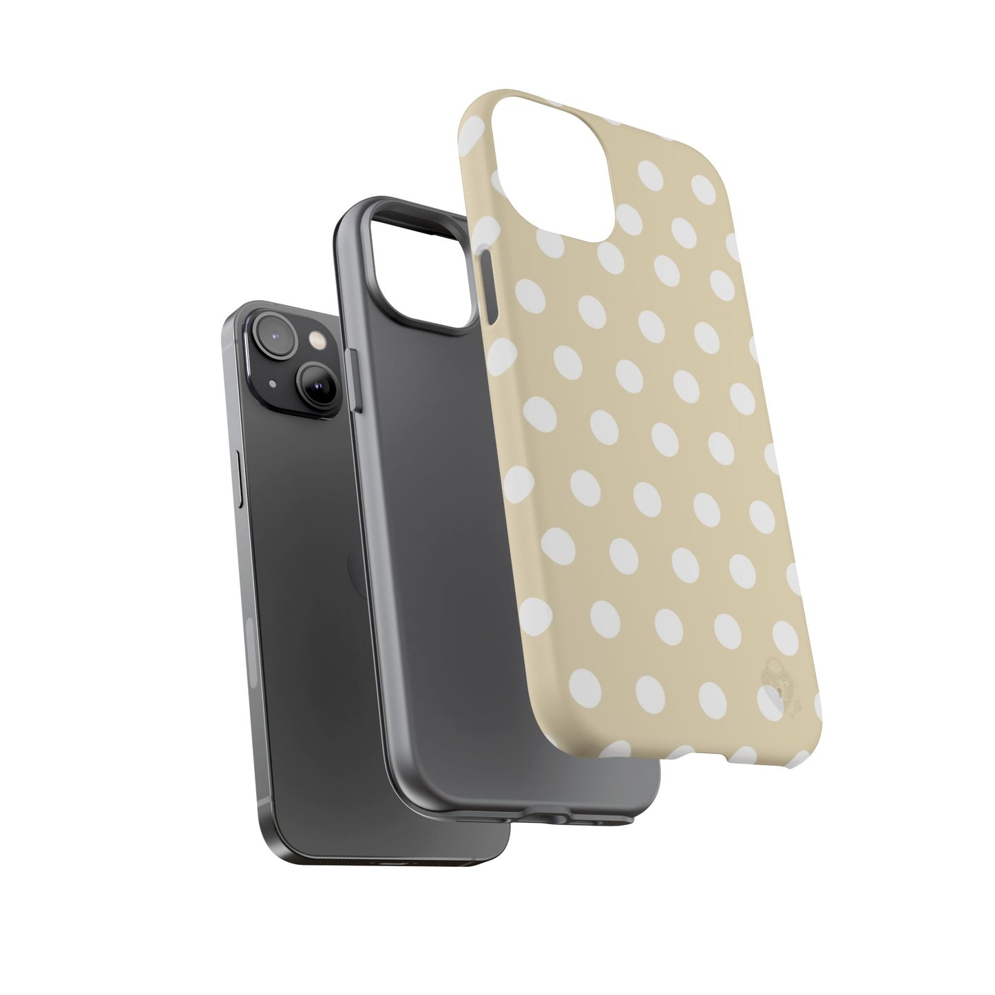 The Polka Dot Case (Beige)