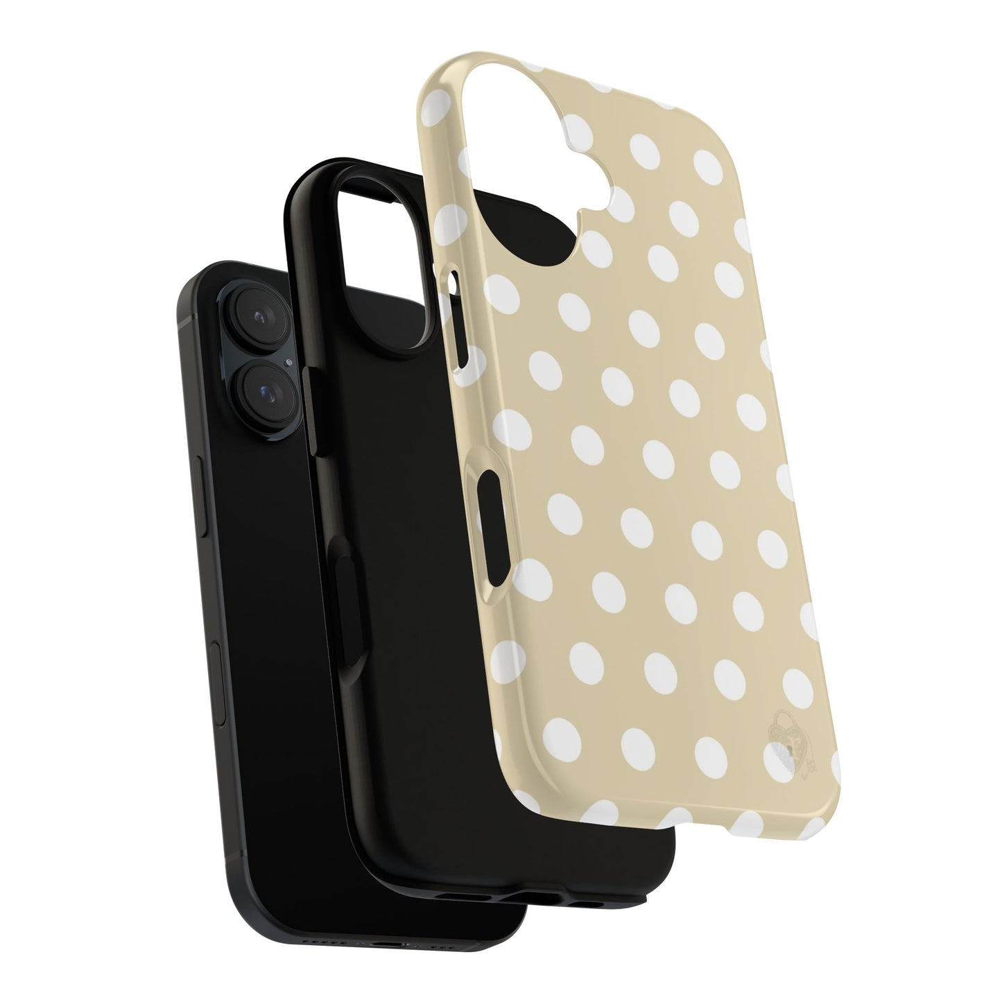 The Polka Dot Case (Beige)