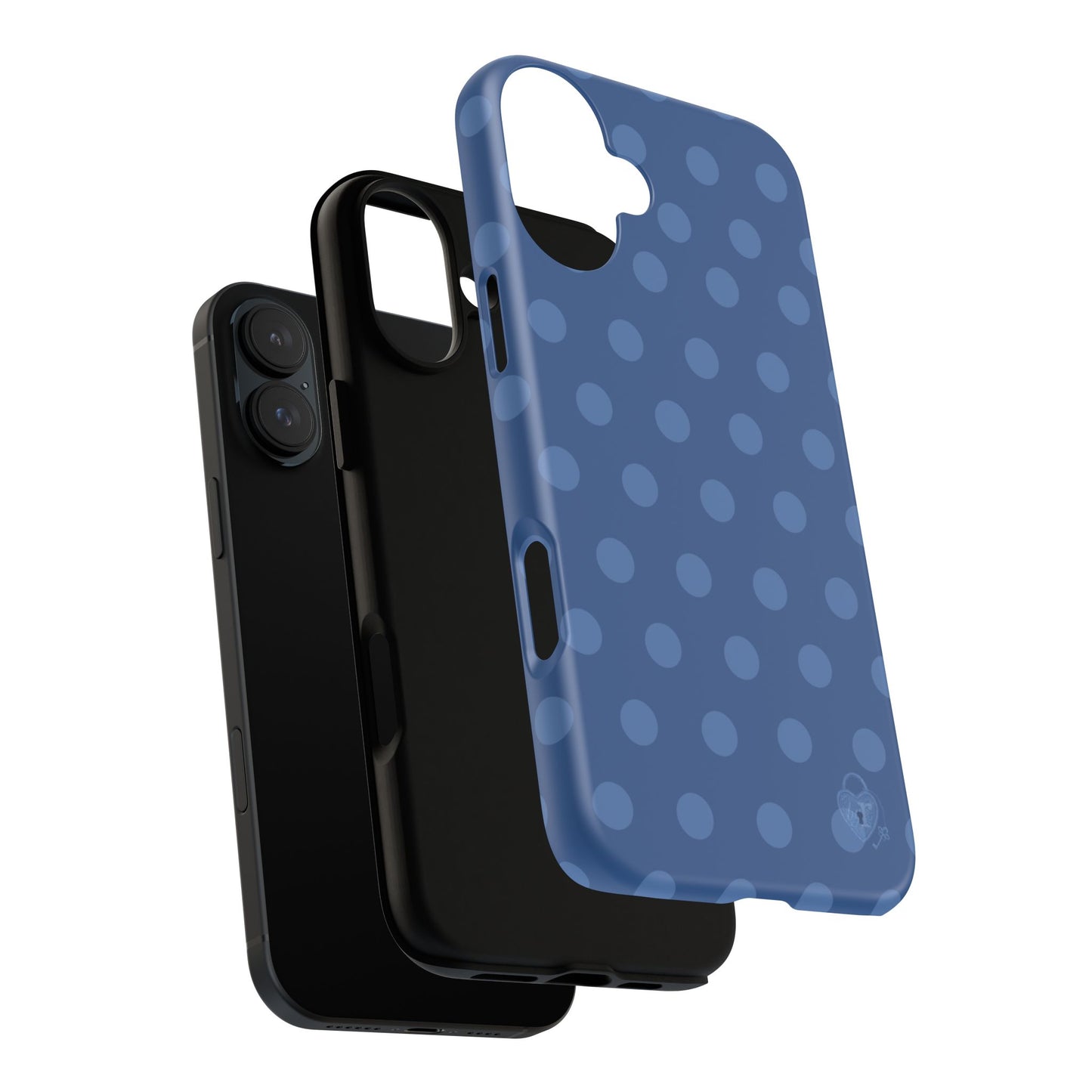 The Polka Dot Case (Blue)