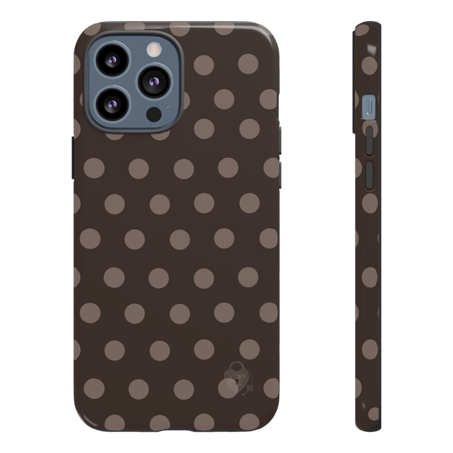 The Polka Dot Case (Brown)