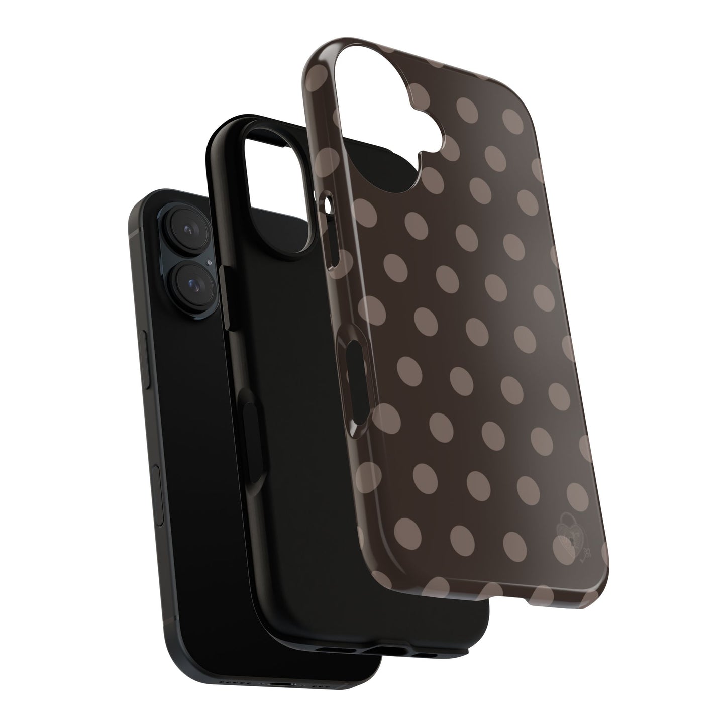 The Polka Dot Case (Brown)