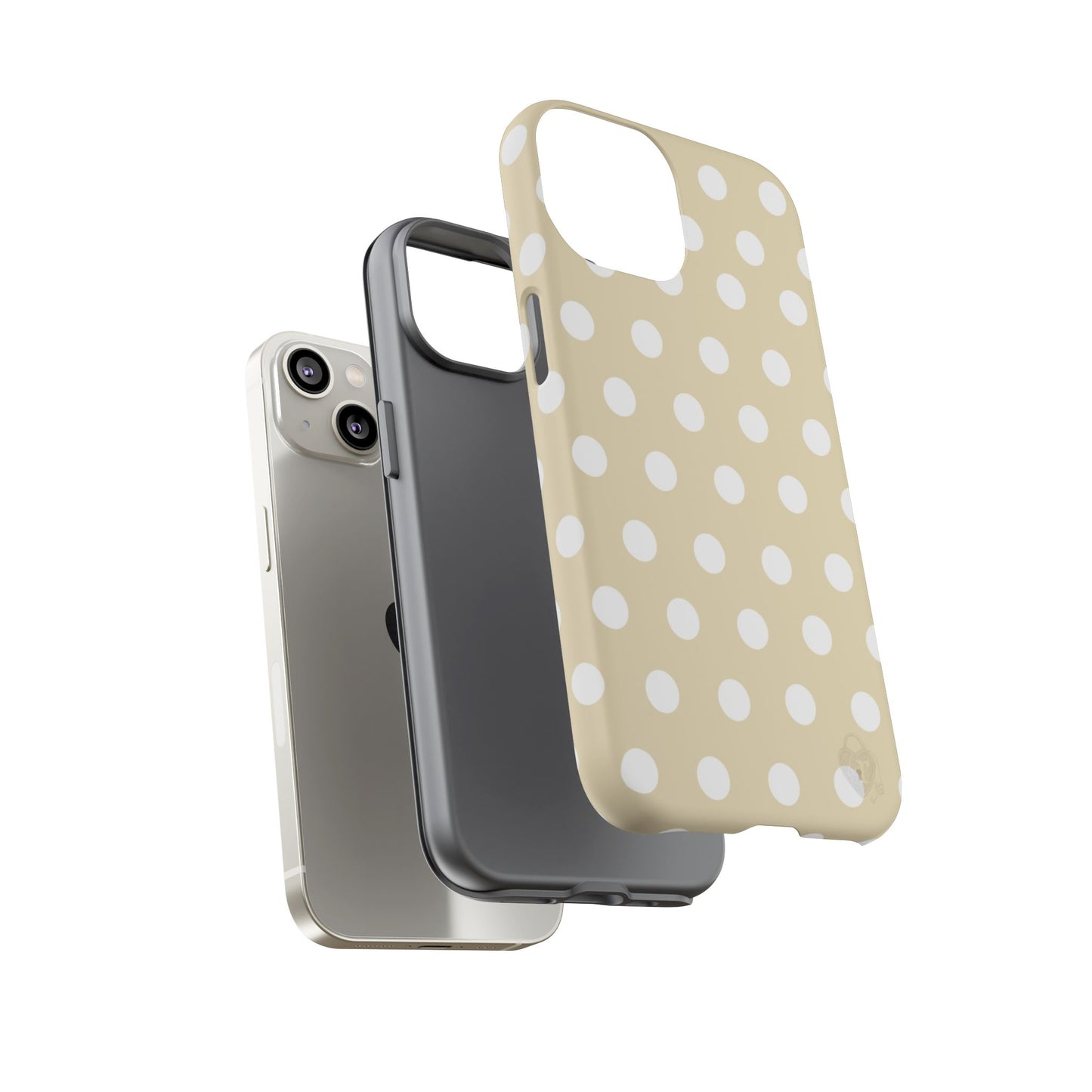The Polka Dot Case (Beige)