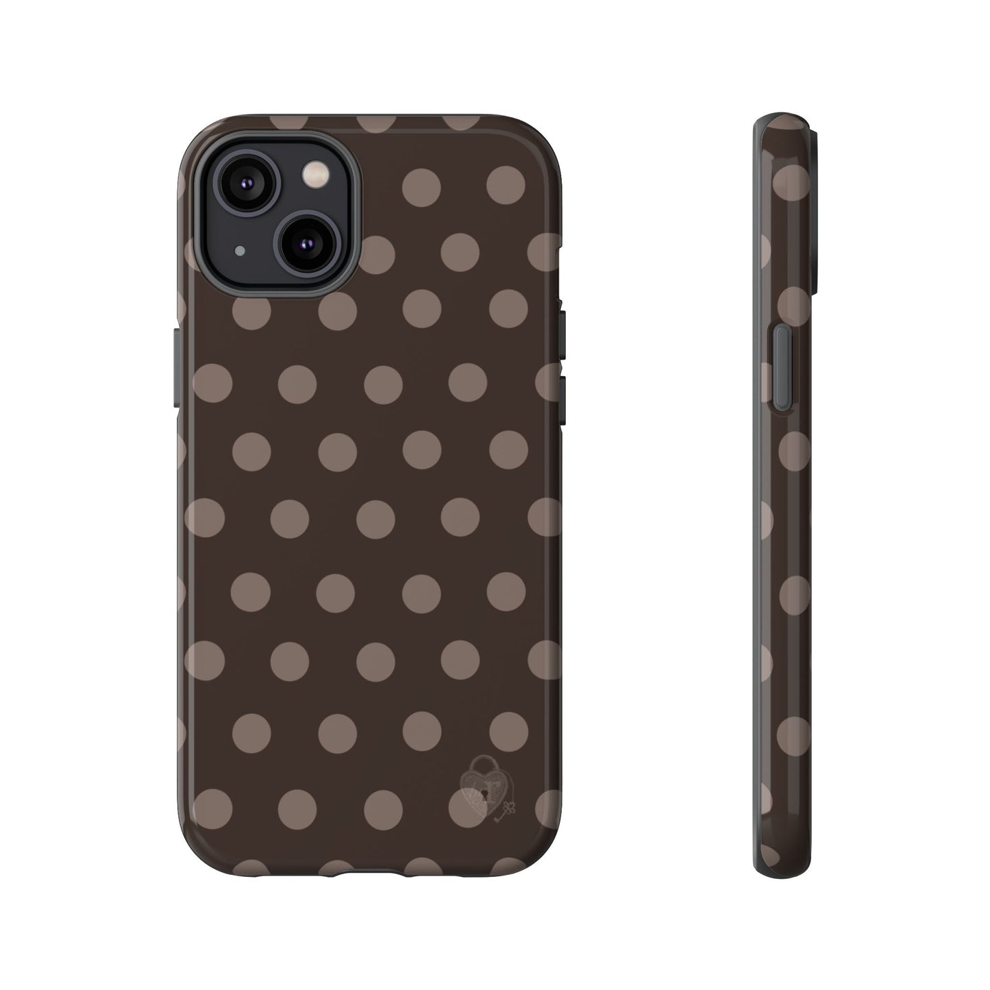 The Polka Dot Case (Brown)