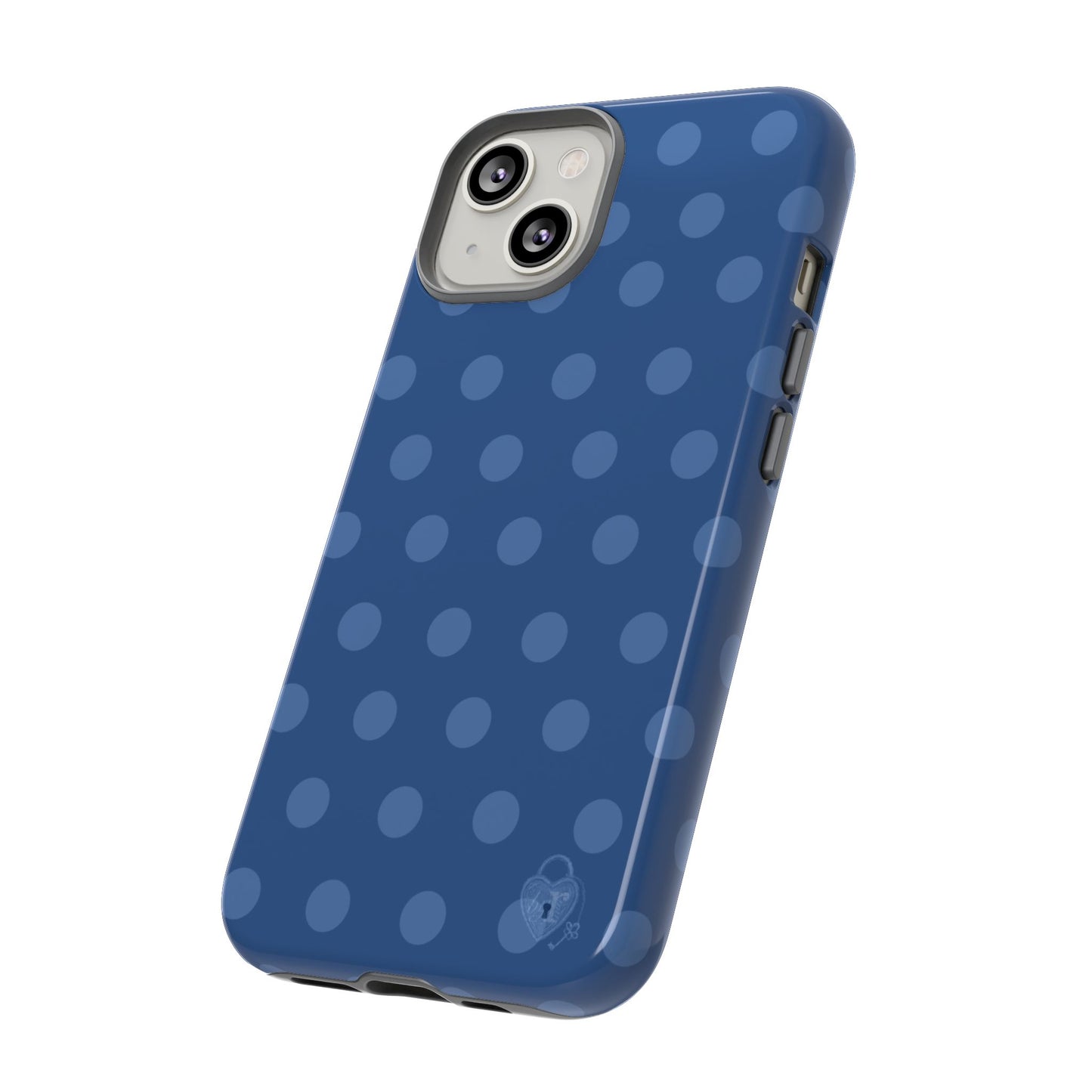 The Polka Dot Case (Blue)