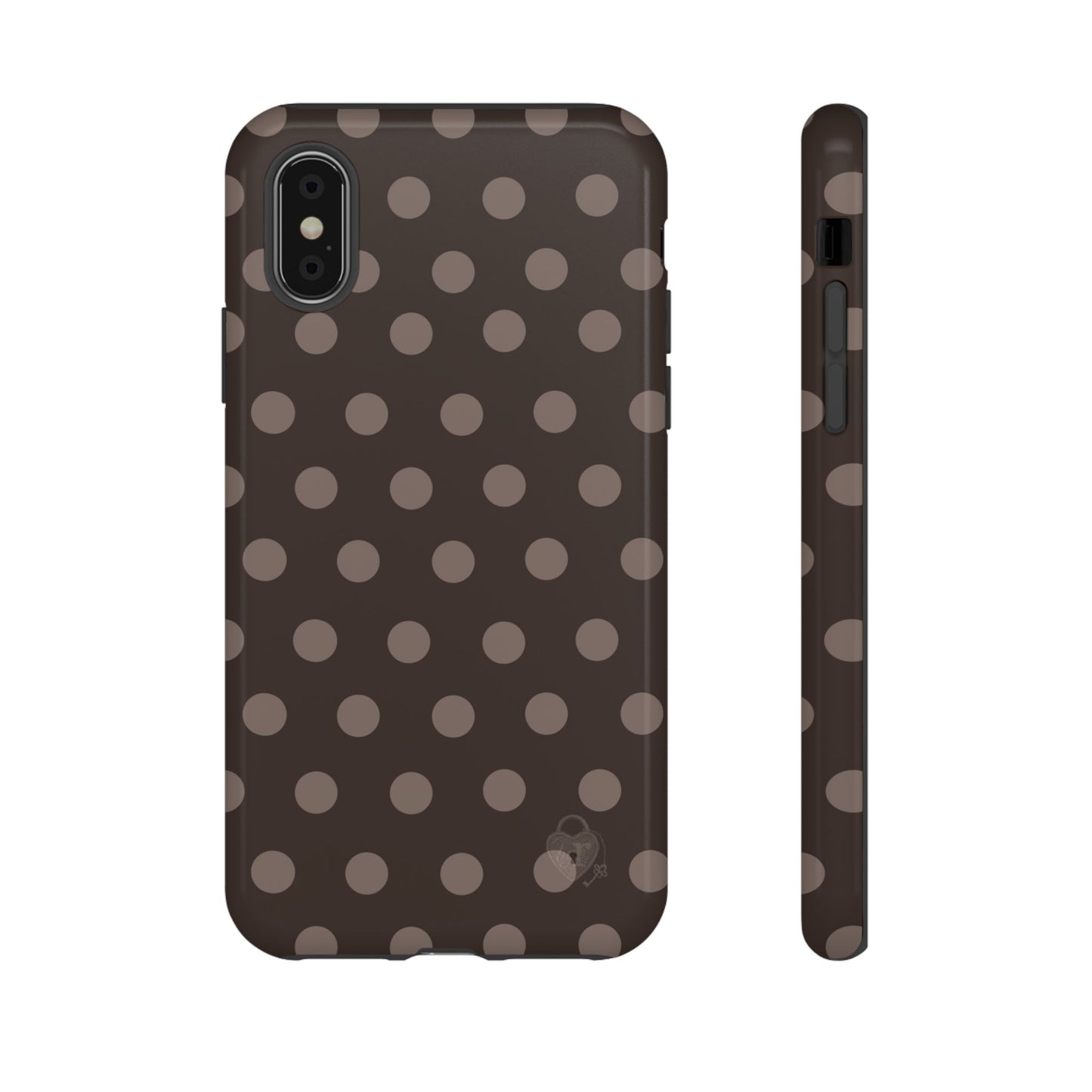 The Polka Dot Case (Brown)