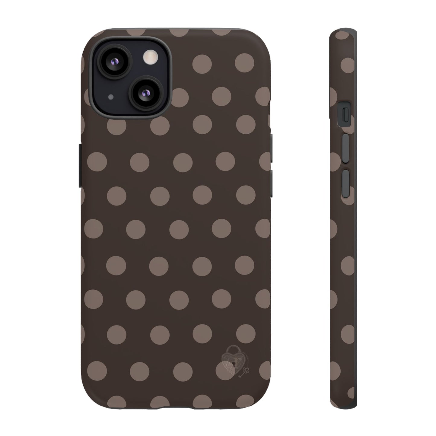 The Polka Dot Case (Brown)