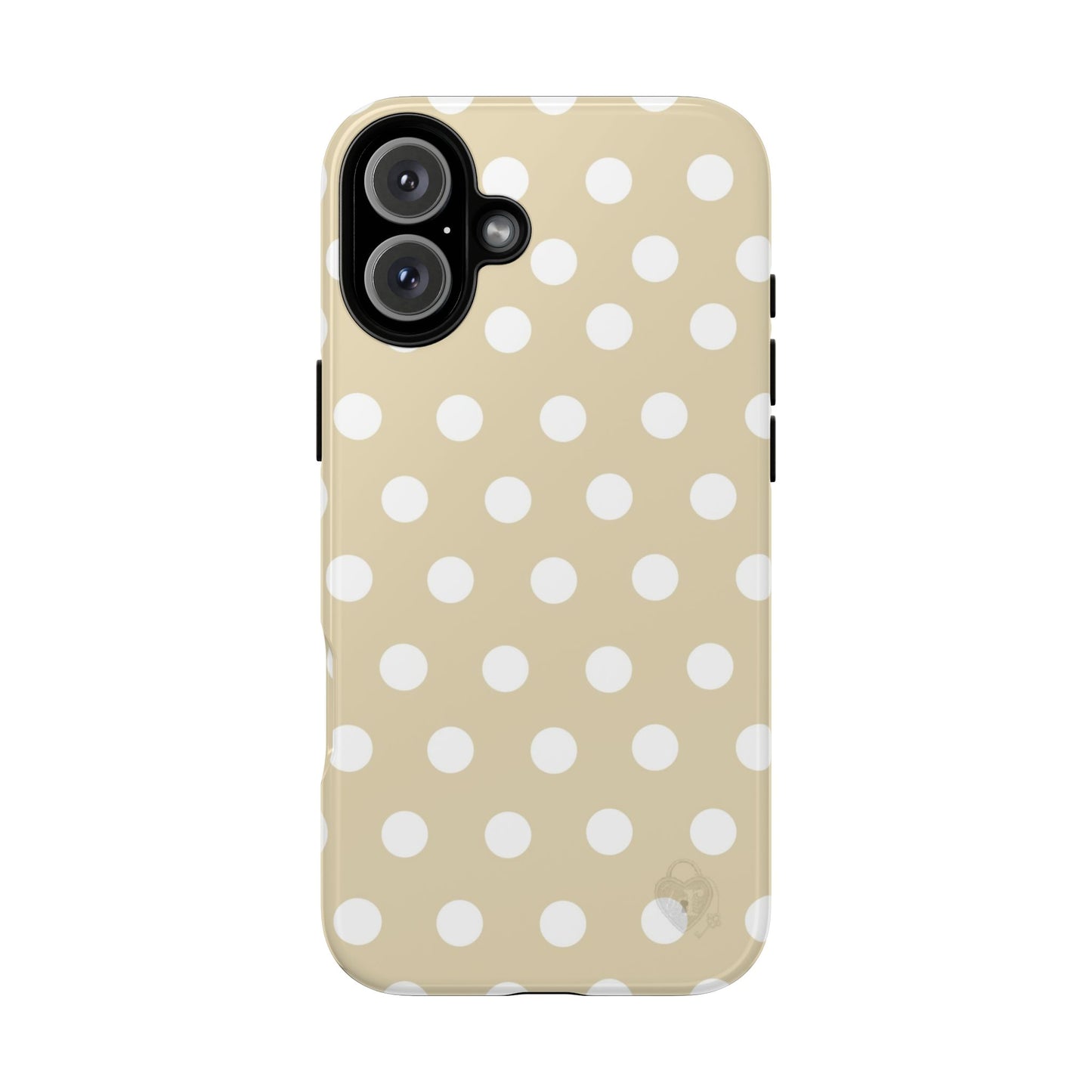 The Polka Dot Case (Beige)
