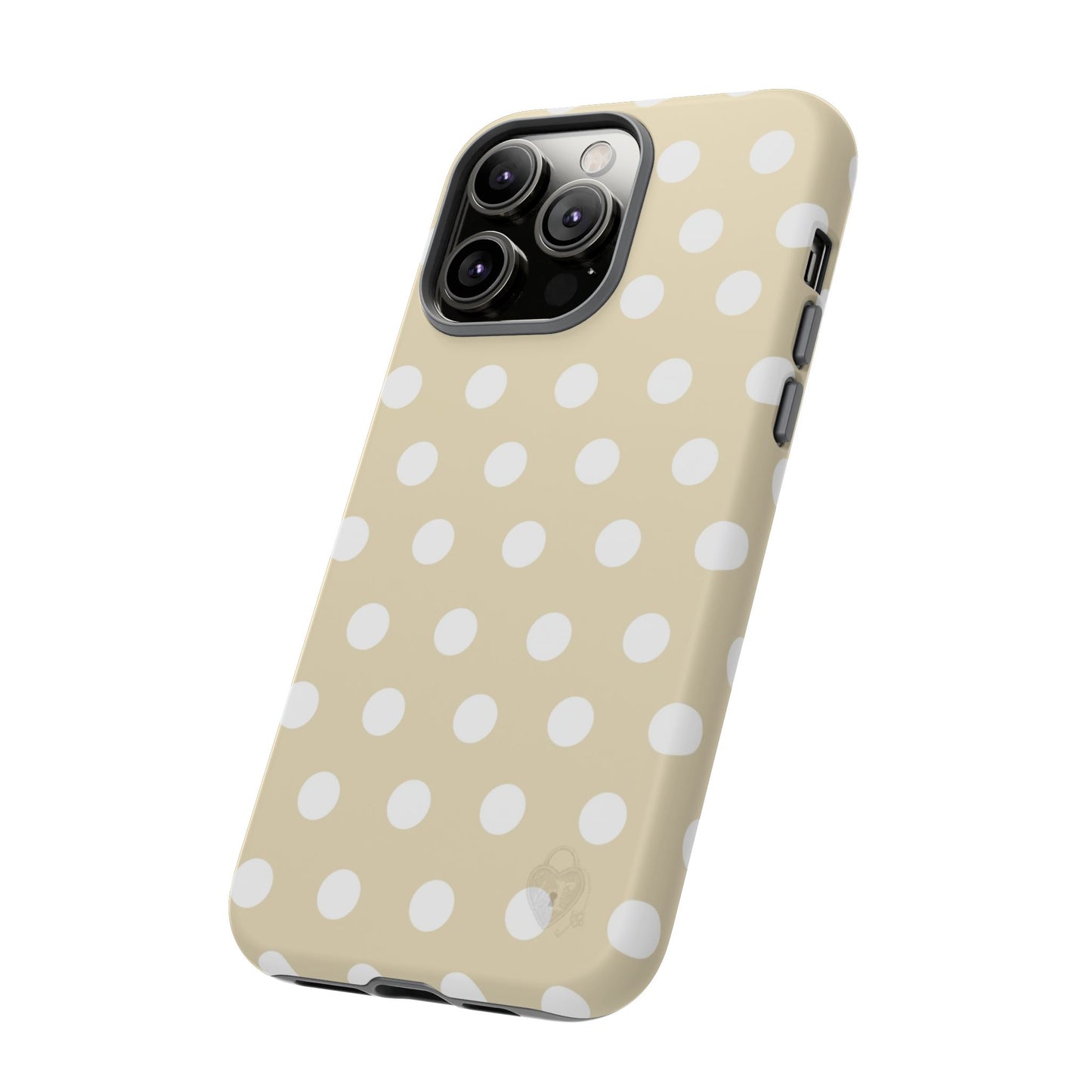 The Polka Dot Case (Beige)