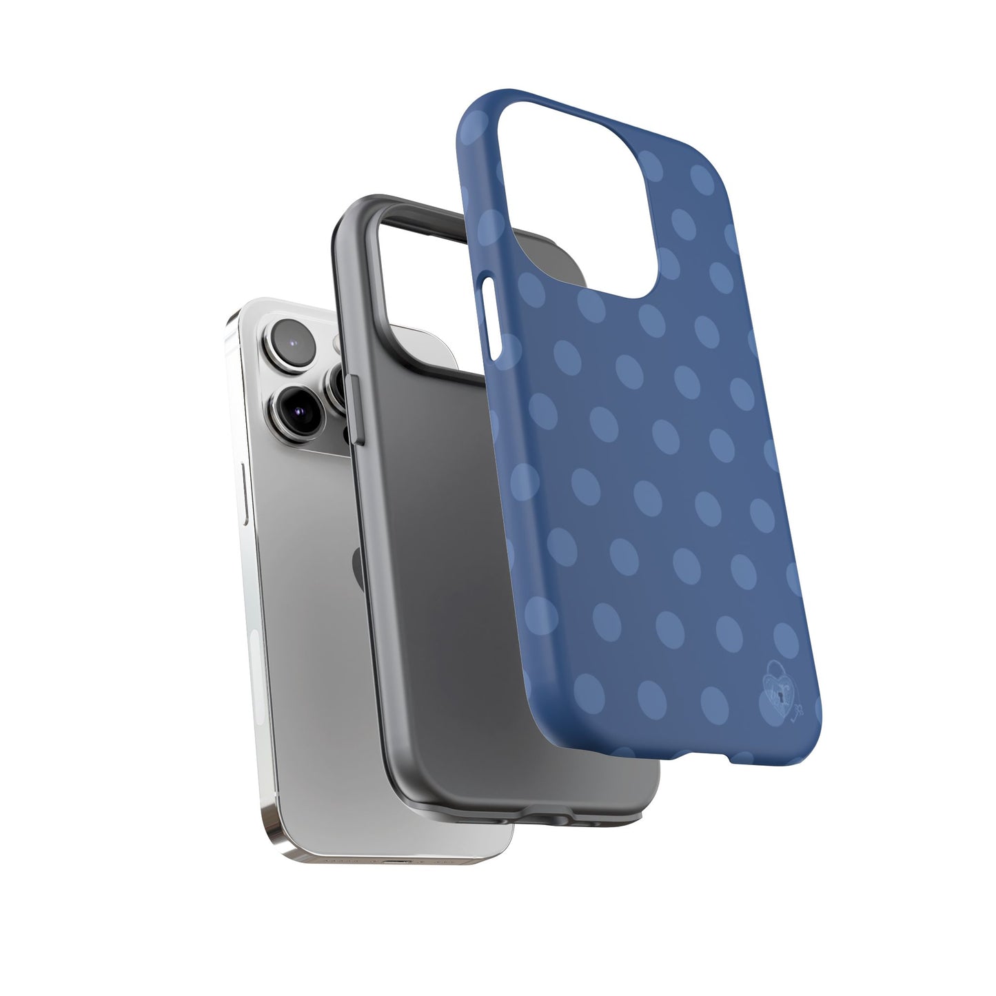 The Polka Dot Case (Blue)