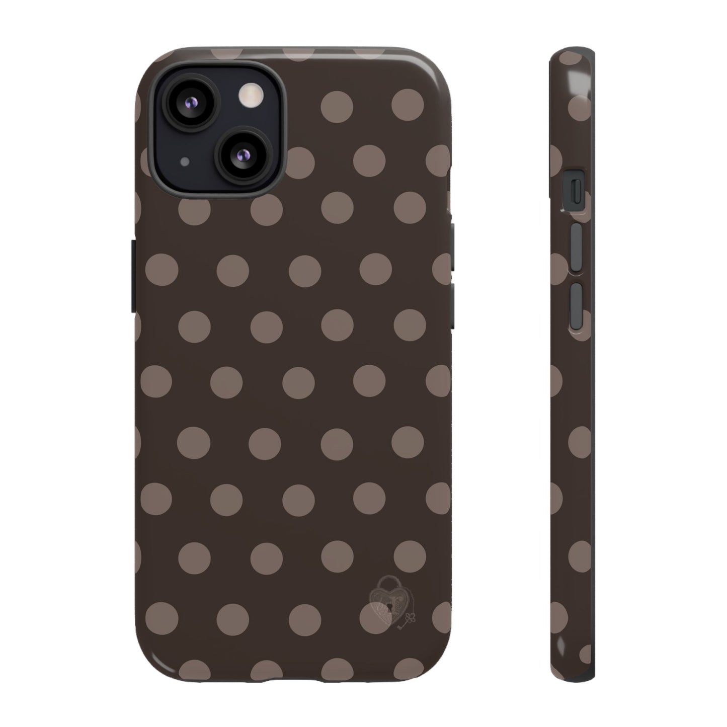 The Polka Dot Case (Brown)