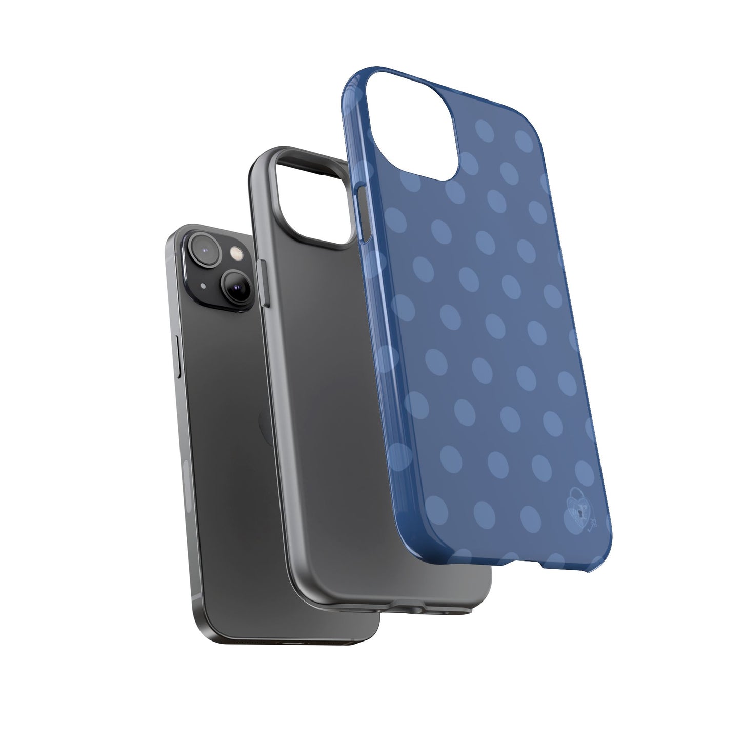 The Polka Dot Case (Blue)