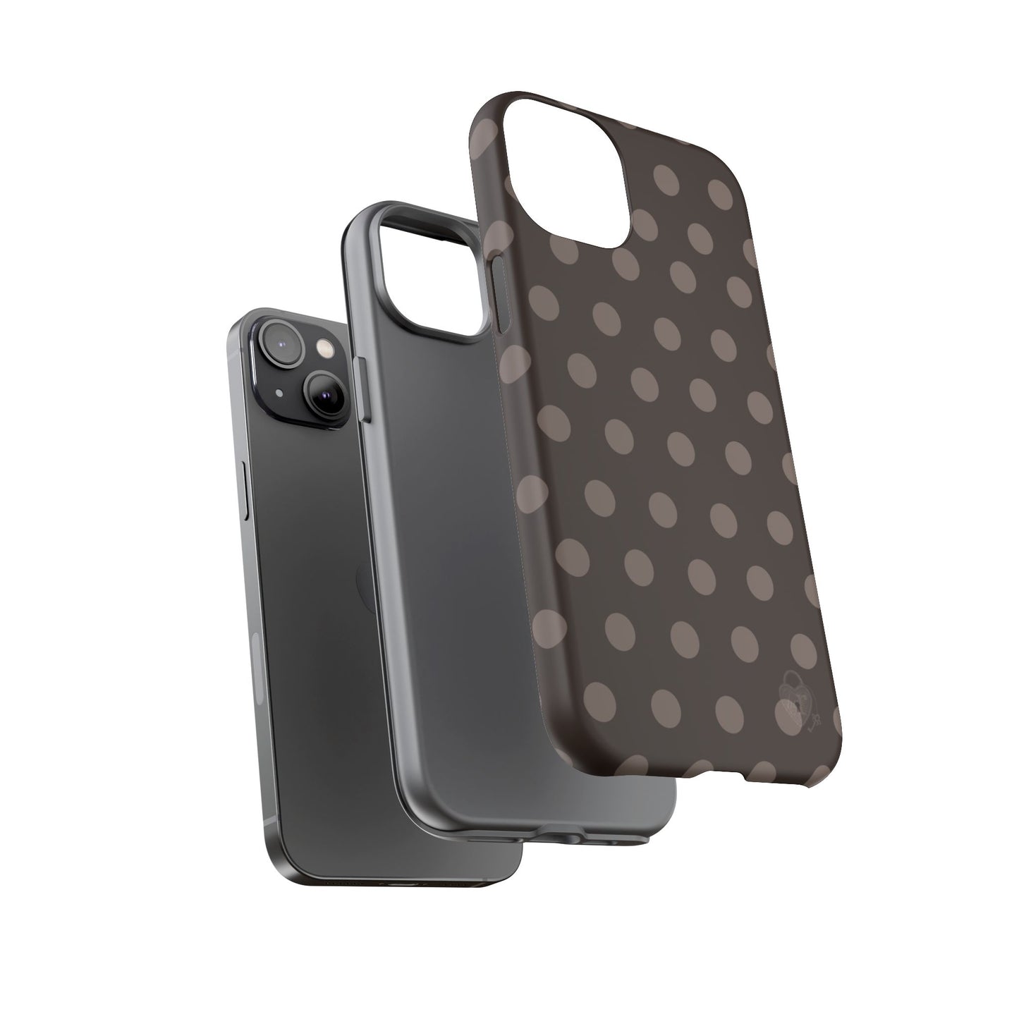 The Polka Dot Case (Brown)