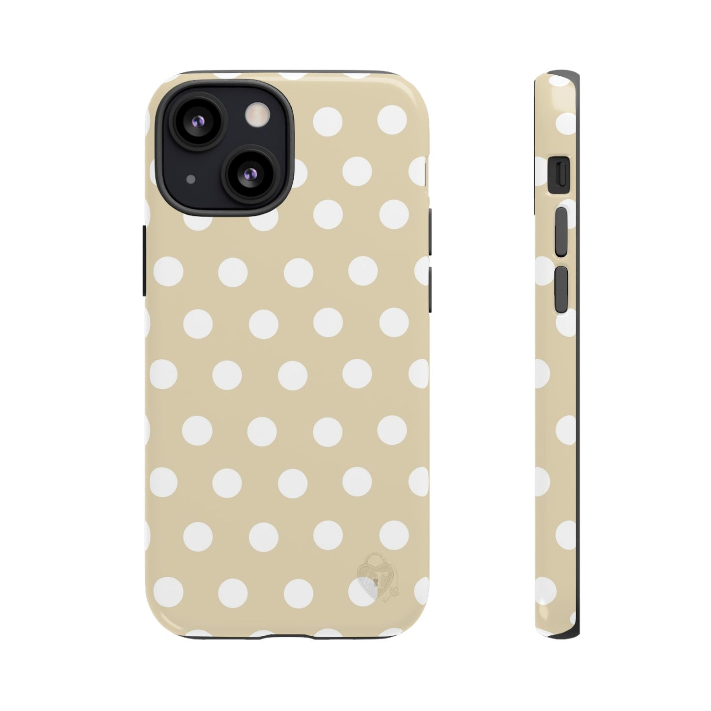 The Polka Dot Case (Beige)