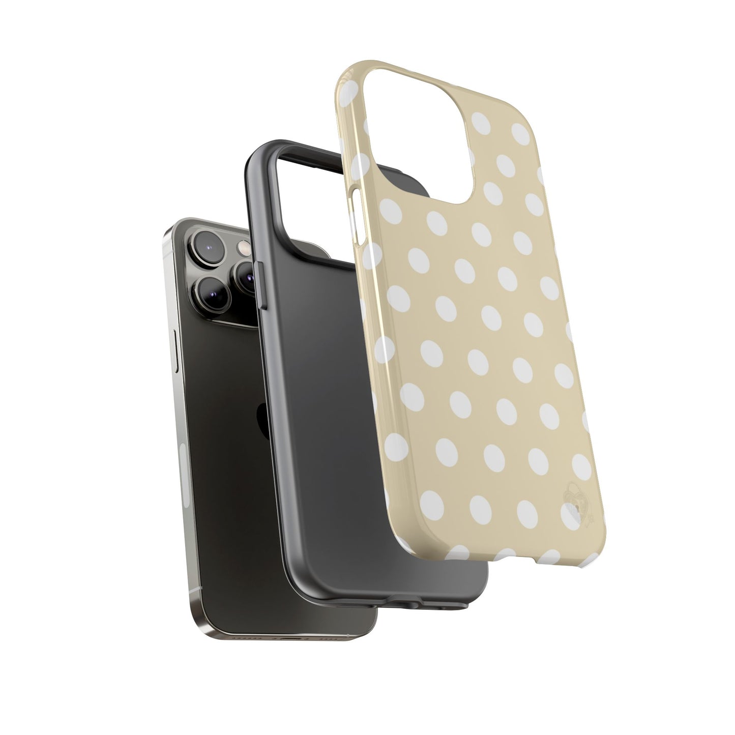 The Polka Dot Case (Beige)