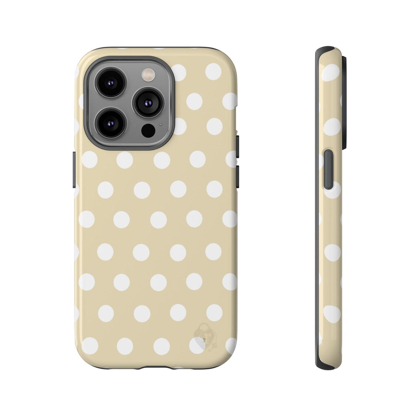 The Polka Dot Case (Beige)
