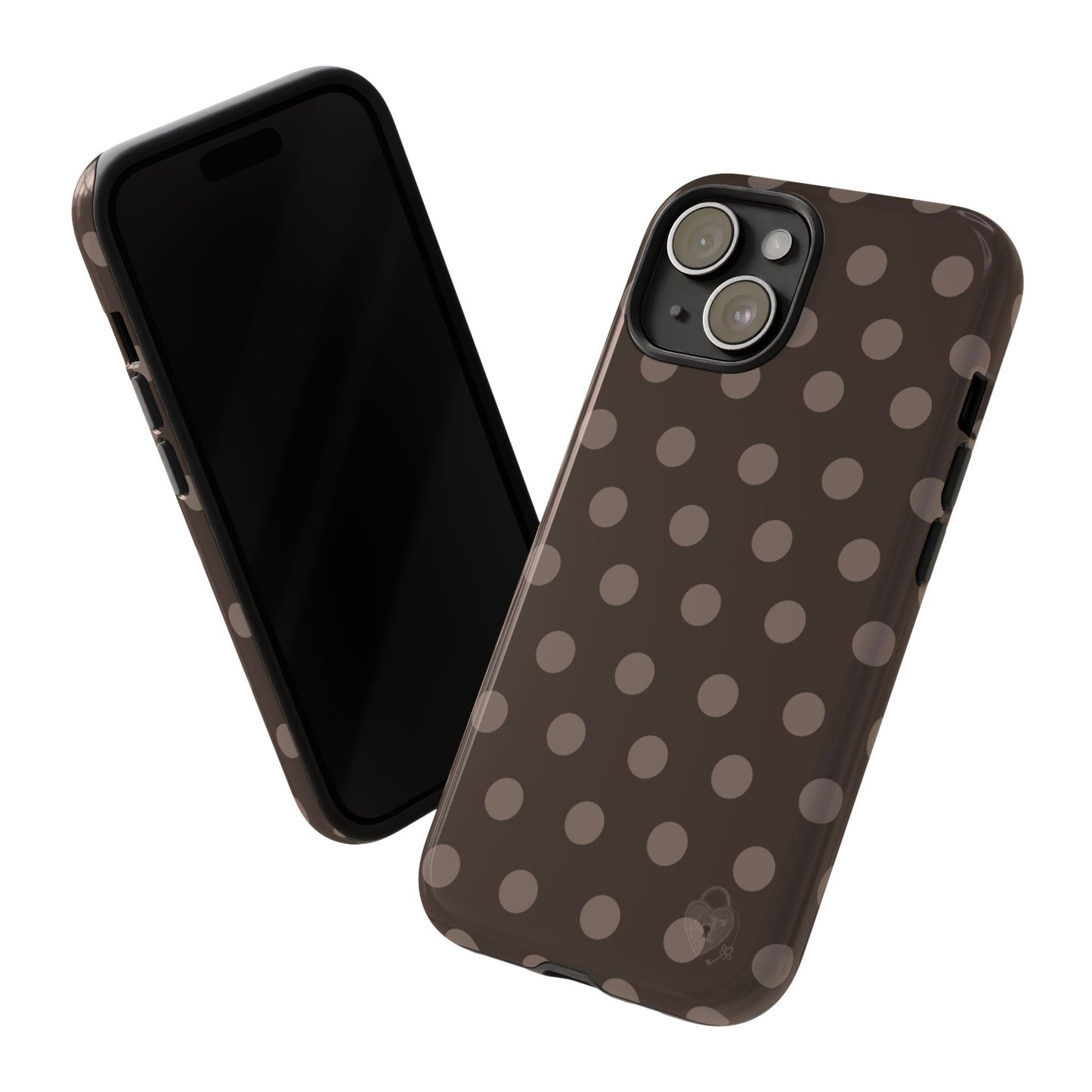 The Polka Dot Case (Brown)