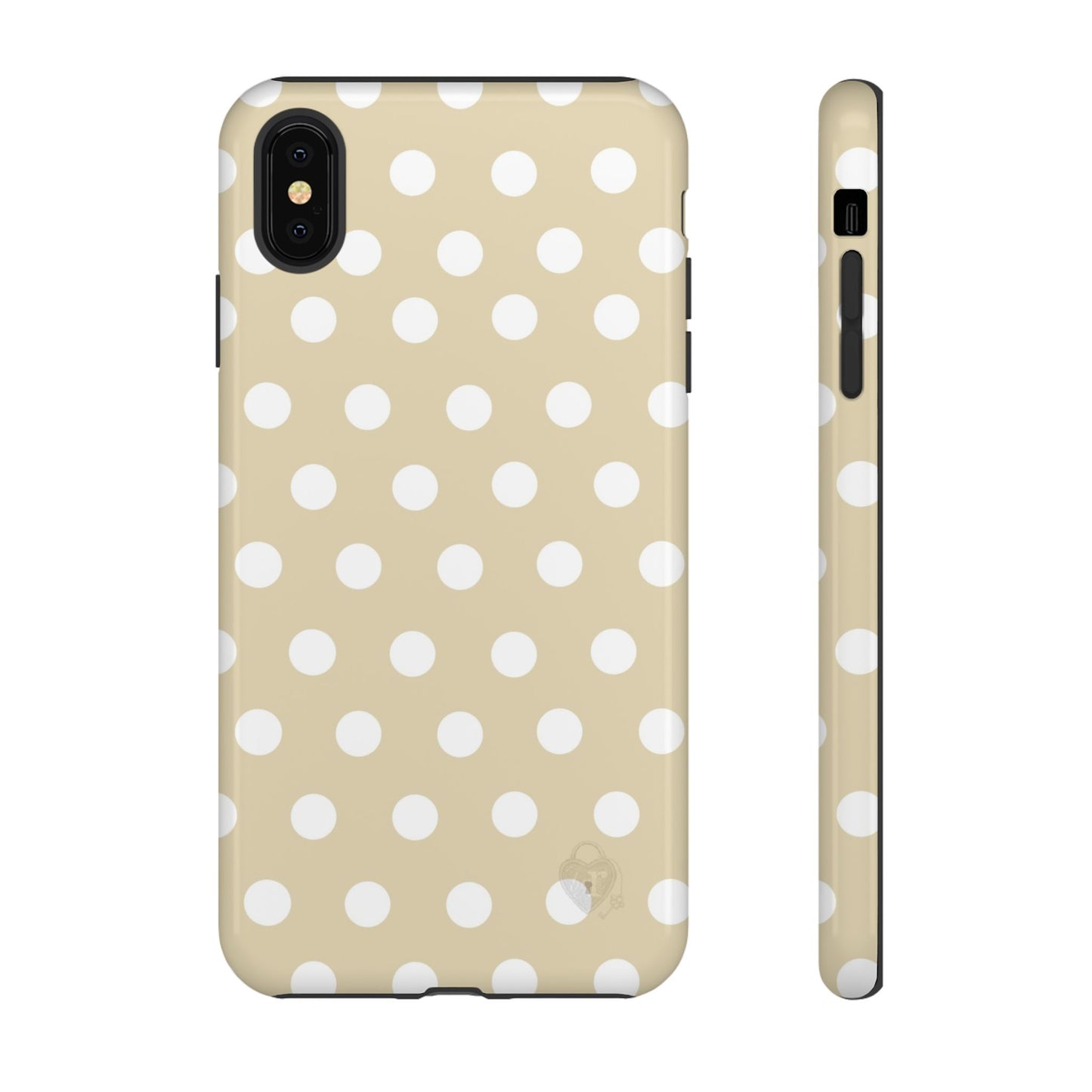 The Polka Dot Case (Beige)