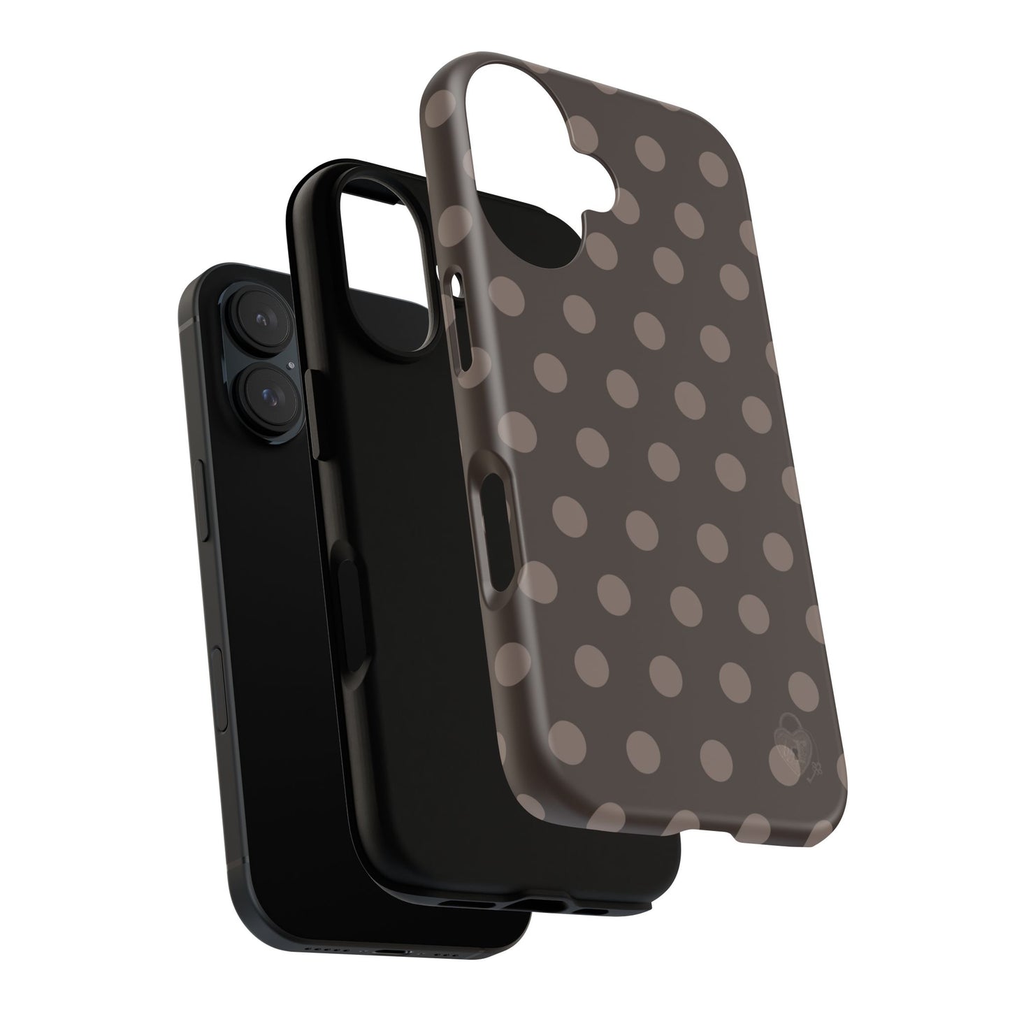 The Polka Dot Case (Brown)
